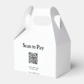 Scan om QR-code voor bestelling te betalen website Bedankdoosjes (Achterkant)