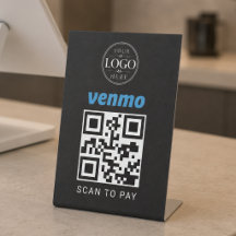 Scan om te betalen Venmo-display