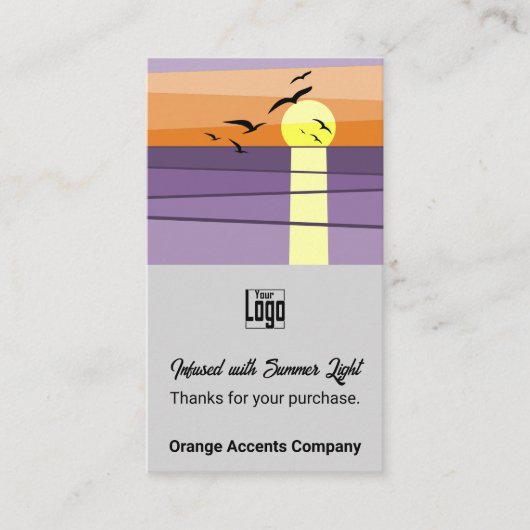 Scan QR Code Bedankt voor uw aankoop Social Visitekaartje (Voorkant)