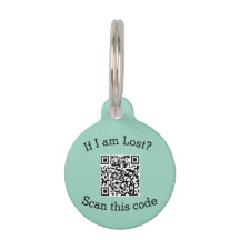 Scan QR-code gevonden mij code huisdier