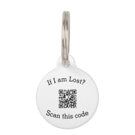 Scan QR code lost found me code pet  Huisdierpenning