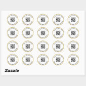 Scan QR-code om meer te weten te komen over Charit Ronde Sticker (Vel)