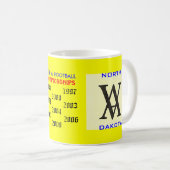 scan, scan, STATE 'A'-FOOTBALL , CHAMP... Koffiemok (Voorkant rechts)