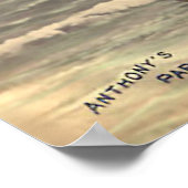 Scanadlous Striped Bathing Suit Poster (Hoek)