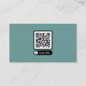 Scanbare promotionele Visitekaartjes van QR-code Contactkaartje (Achterkant)