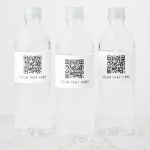 Scanbare zakelijke website QR-codeadvertentie