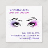 🌸 Scancode Brow Lash Tech Contactkaartje (Voorkant)