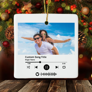 Scancode kerstlied keramisch ornament