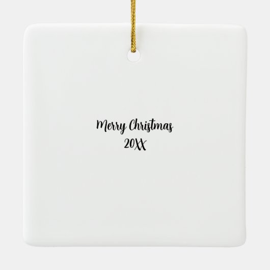 Scancode kerstlied keramisch ornament (Achterkant)