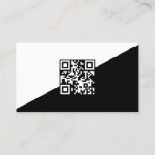 Scancode QR Loodgieter Visitekaartje (Achterkant)