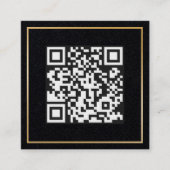 Scancode QR Premium Contactkaartje (Voorkant)