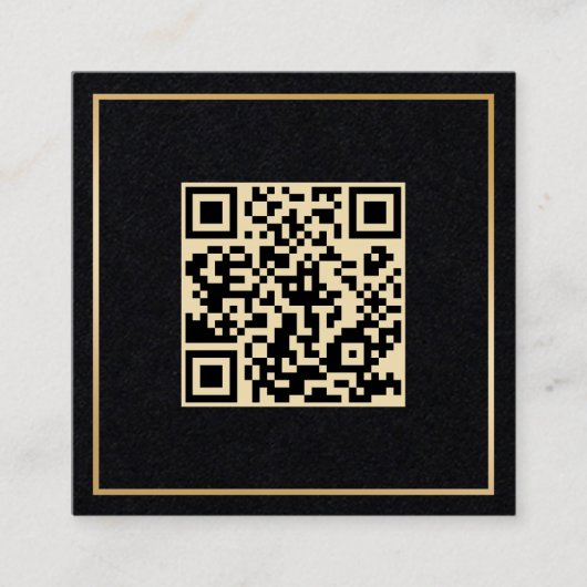 Scancode QR Premium Contactkaartje (Voorkant)