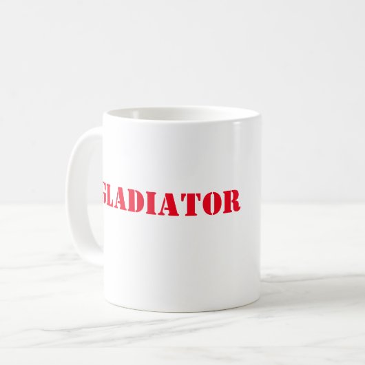 Scandal Gladiator Coffee Cup Koffiemok (Voorkant links)