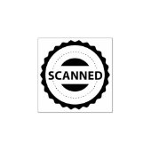 Scande, accountant, kleine bedrijven rubberstempel (Afrduk)