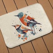 Scandi Aviary Duet Badmat