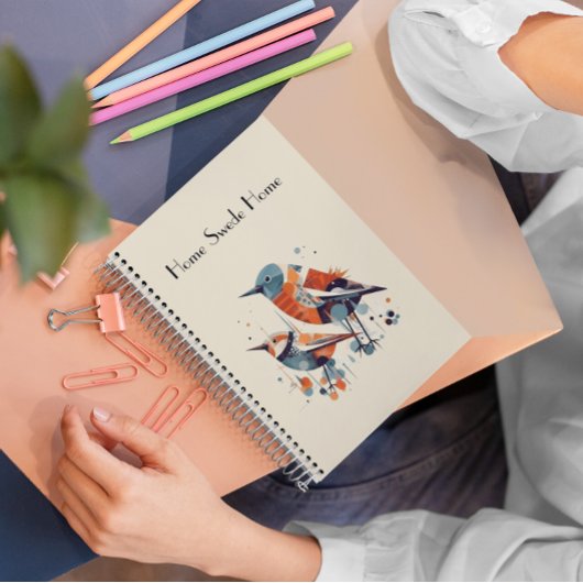 Scandi Aviary Duet, op maat Planner