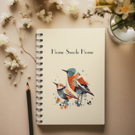Scandi Aviary Duet, op maat Planner