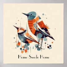 Scandi Aviary Duet, op maat