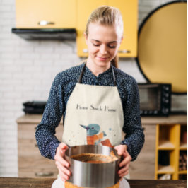 Scandi Aviary Duet, op maat Schort