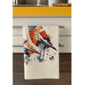 Scandi Aviary Duet, op maat Theedoek