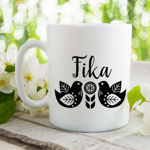 Scandi Birds Fika Koffiemok