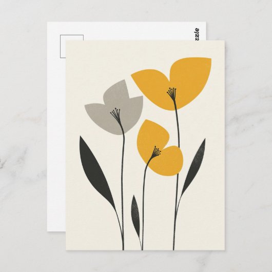 Scandi Bloom No.283 Briefkaart (Voorkant / Achterkant)