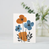 Scandi Bloom No.285 Briefkaart (Staand voorkant)