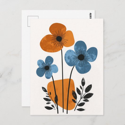 Scandi Bloom No.285 Briefkaart (Voorkant / Achterkant)