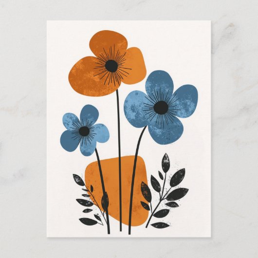 Scandi Bloom No.285 Briefkaart (Voorkant)