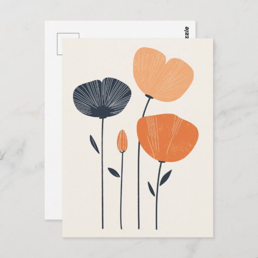 Scandi Bloom No.286 Briefkaart (Voorkant / Achterkant)