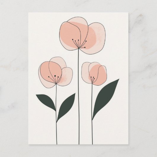 Scandi Bloom No.289 Briefkaart (Voorkant)