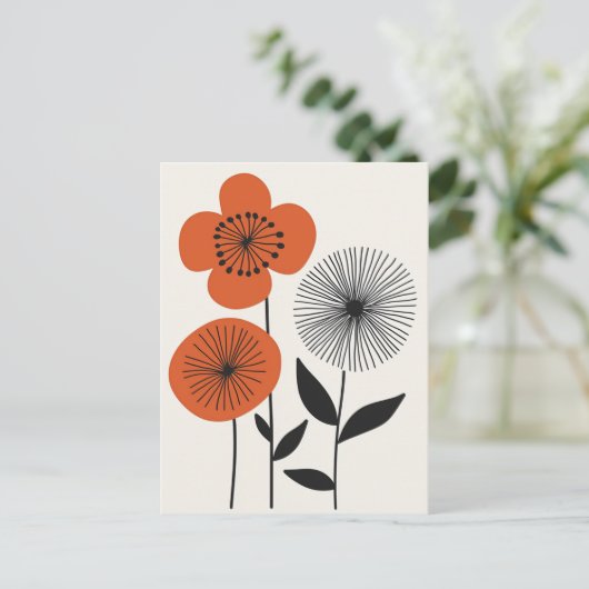 Scandi Bloom No.292 Briefkaart (Staand voorkant)