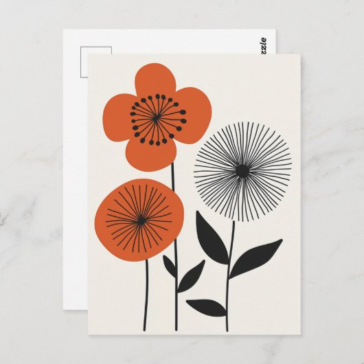 Scandi Bloom No.292 Briefkaart (Voorkant / Achterkant)