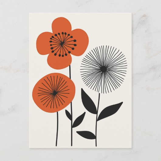 Scandi Bloom No.292 Briefkaart (Voorkant)