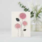 Scandi Bloom No.294 Briefkaart (Staand voorkant)