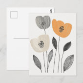 Scandi Bloom No.295 Briefkaart (Voorkant / Achterkant)