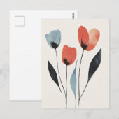Scandi Bloom No.296 Briefkaart (Voorkant / Achterkant)