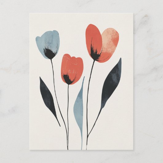 Scandi Bloom No.296 Briefkaart (Voorkant)