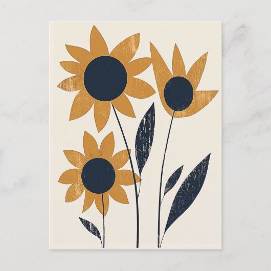 Scandi Bloom No.297 Briefkaart (Voorkant)
