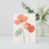 Scandi Bloom No.298 Briefkaart (Staand voorkant)