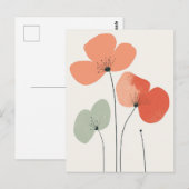 Scandi Bloom No.298 Briefkaart (Voorkant / Achterkant)