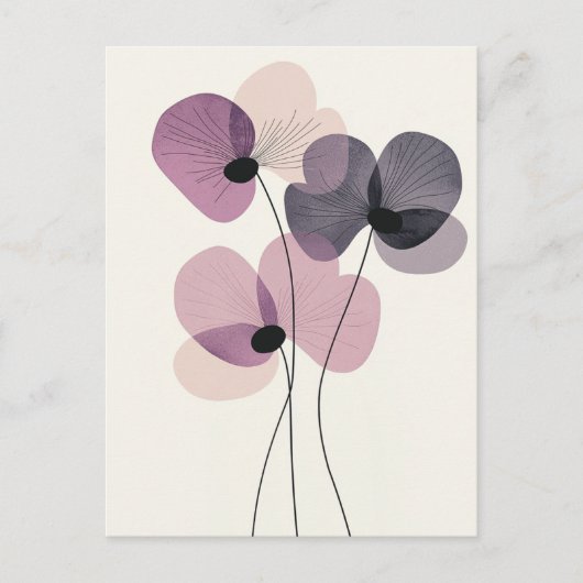 Scandi Bloom No.299 Briefkaart (Voorkant)