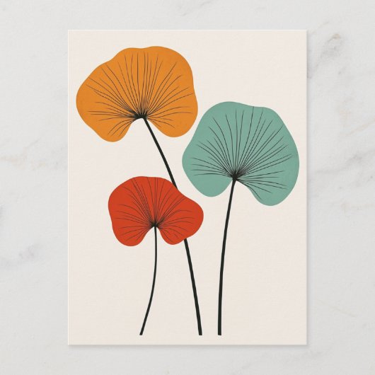 Scandi Bloom No.300 Briefkaart (Voorkant)
