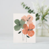 Scandi Bloom No.301 Briefkaart (Staand voorkant)