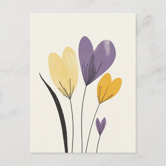 Scandi Bloom No.303 Briefkaart (Voorkant)