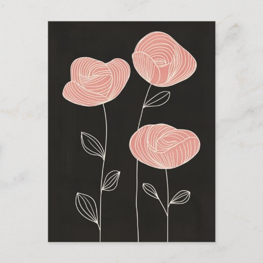 Scandi Bloom No.305 Briefkaart (Voorkant)