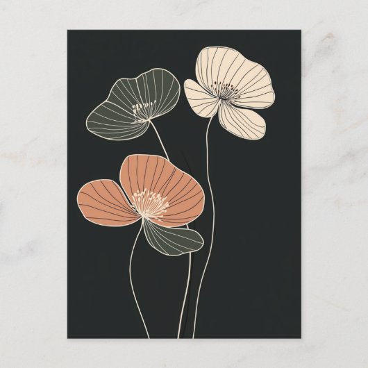 Scandi Bloom No.306 Briefkaart (Voorkant)