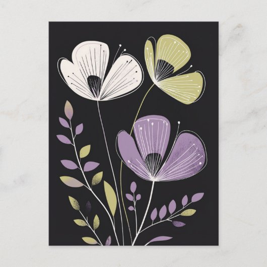 Scandi Bloom No.308 Briefkaart (Voorkant)