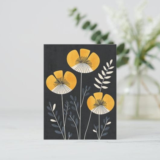 Scandi Bloom No.314 Briefkaart (Staand voorkant)