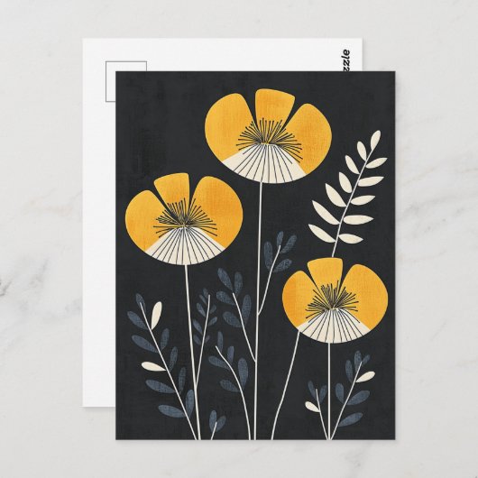 Scandi Bloom No.314 Briefkaart (Voorkant / Achterkant)